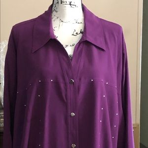 Ladies plus size blouse